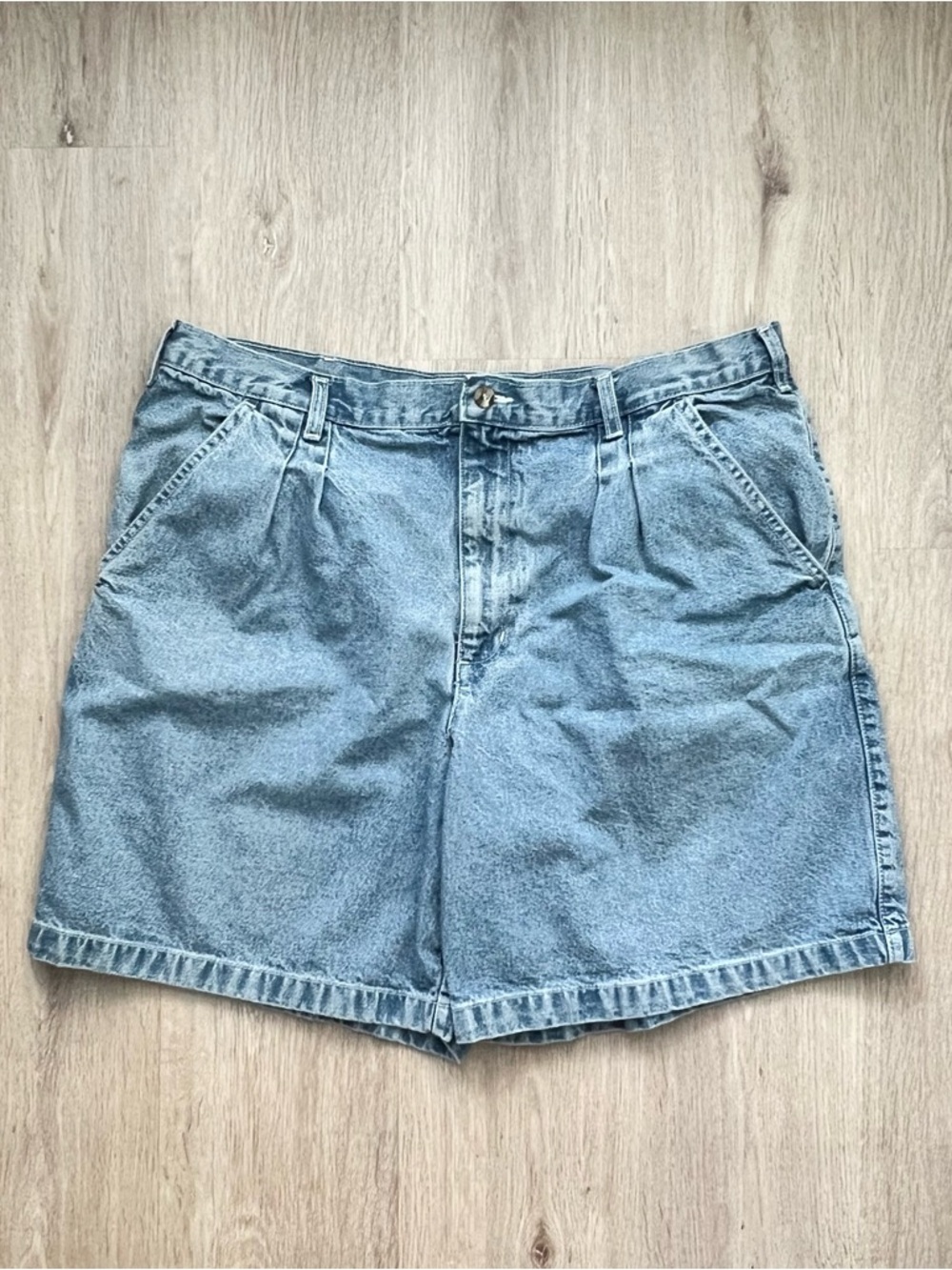 Vintage Faded Glory Baggy Jorts Men’s 40 Faded Denim Shorts Skater Workwear